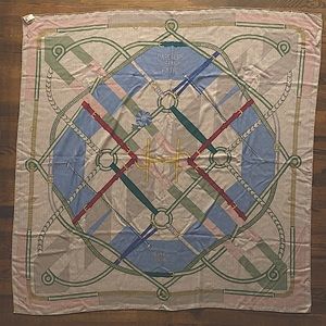 Hermes 140x140 silk/cashmere scarf/shawl